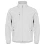 Clique Classic Softshell Jakke til mænd - Hvid