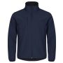 Clique Classic Softshell Jakke til mænd - Marine