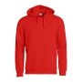 Clique Basic Hættetrøje - Rød