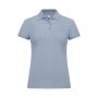 Clique Marion S/S polo til kvinder - Soft Blue