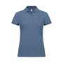 Clique Marion S/S polo til kvinder - Steel Blue