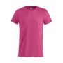 Clique Basic Bomuld t-shirt - Lys Cerise