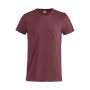 Clique Basic Bomuld t-shirt - Bordeaux