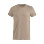 Clique Basic Bomuld t-shirt - Caffe Latte