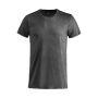 Clique Basic Bomuld t-shirt - Anthracite Melange