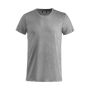 Clique Basic Bomuld t-shirt - Gråmeleret