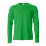Clique Basic bomulds t-shirt til mænd - Apple Green