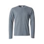 Clique Basic bomulds t-shirt til mænd - Grey Melange