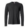 Clique Basic bomulds t-shirt til mænd - Sort