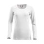 Clique Arden Langærmet t-shirt til kvinder - Hvid