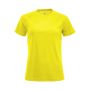 Clique Premium Active t-shirt til kvinder - Neongul