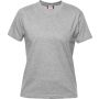 Clique Premium t-shirt til kvinder - Gråmeleret