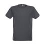 Clique Stretch t-shirt til mænd - Anthracite Melange