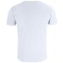Clique Slub-T T-shirt til mænd - hvid