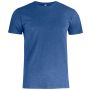 Clique Slub-T T-shirt til mænd - Blue Melange