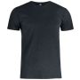 Clique Slub-T T-shirt til mænd - Sort