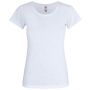 Clique Slub-T T-shirt til  kvinder - Hvid
