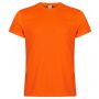 Clique New Classic bomulds t-shirt til mænd - Neon orange