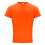Clique Classic t-shirt i 100% økologisk bomuld - Orange