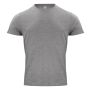 Clique Classic t-shirt i 100% økologisk bomuld - Grey Melange