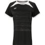 Forza Agoa badminton t-shirt til Kvinder- Sort