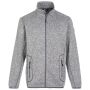 Whistler Sampton Melange Fleece Jakke til Mænd - Light Grey Melange