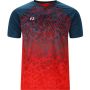 Forza Alvin Badminton t-shirt til mænd -  Fiery Red