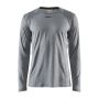 Craft ADV Essence langærmet t-shirt - Grey Melange