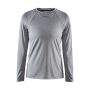 Craft ADV Essence langærmet t-shirt til kvinder - DK Grey Melange