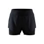 Craft ADV Essence 2-in-1 shorts til kvinder - Black