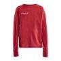 Craft Evolve Crew Neck sweatshirt til børn - Bright Red