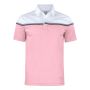 Cutter & Buck Seabeck Polo til mænd - Pink/Hvid