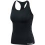Hummel hmlCLEA seamless top til kvinder - BLACK MELANGE