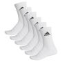 Adidas 6-Pack Sportsstrømper - Hvide