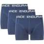 Endurance Boxer shorts til mænd - 3 pack i Marine