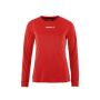 Craft Rush LS Jersey 2.0 til kvinder - Bright Red
