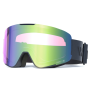 Whistler Nendaz Topaz III Cylindrical Ski Goggle - Black / Rainforrest