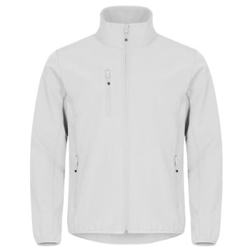 Clique Classic Softshell Jakke til mænd - Hvid