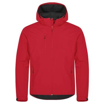 Clique Classic Softshell Hoody - Rød