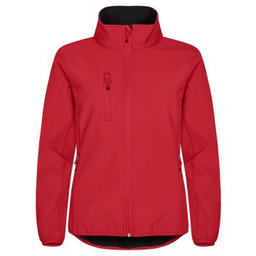 Clique Classic Softshell Jakke til Kvinder - Rød