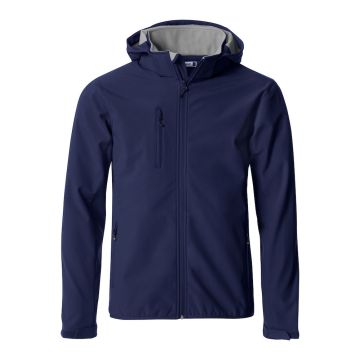 Clique Basic Softshell med hætte til mænd