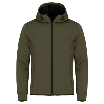 CLIQUE Hayden Hættetrøje til mænd - Fog Green