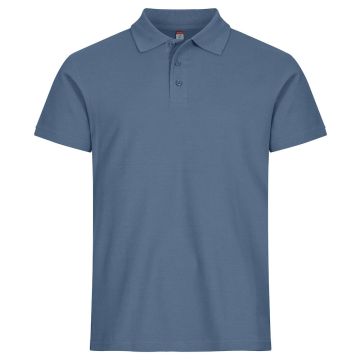 CLIQUE BASIC POLO TIL MÆND - Steel Blue