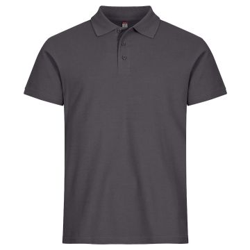 CLIQUE BASIC POLO TIL MÆND - Metal Grey
