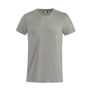 Clique Basic Bomuld t-shirt - Sølvgrå