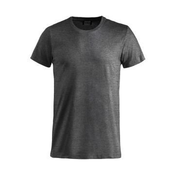 Clique Basic Bomuld t-shirt - Anthracite Melange