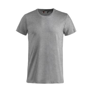 Clique Basic Bomuld t-shirt - Gråmeleret
