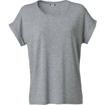 Clique Katy t-shirt til kvinder - Grey Melange
