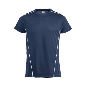 Clique Ice sport t-shirt - Navy/Hvid