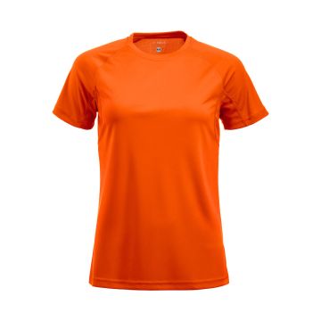 Clique Premium Active t-shirt til kvinder - Neon Orange